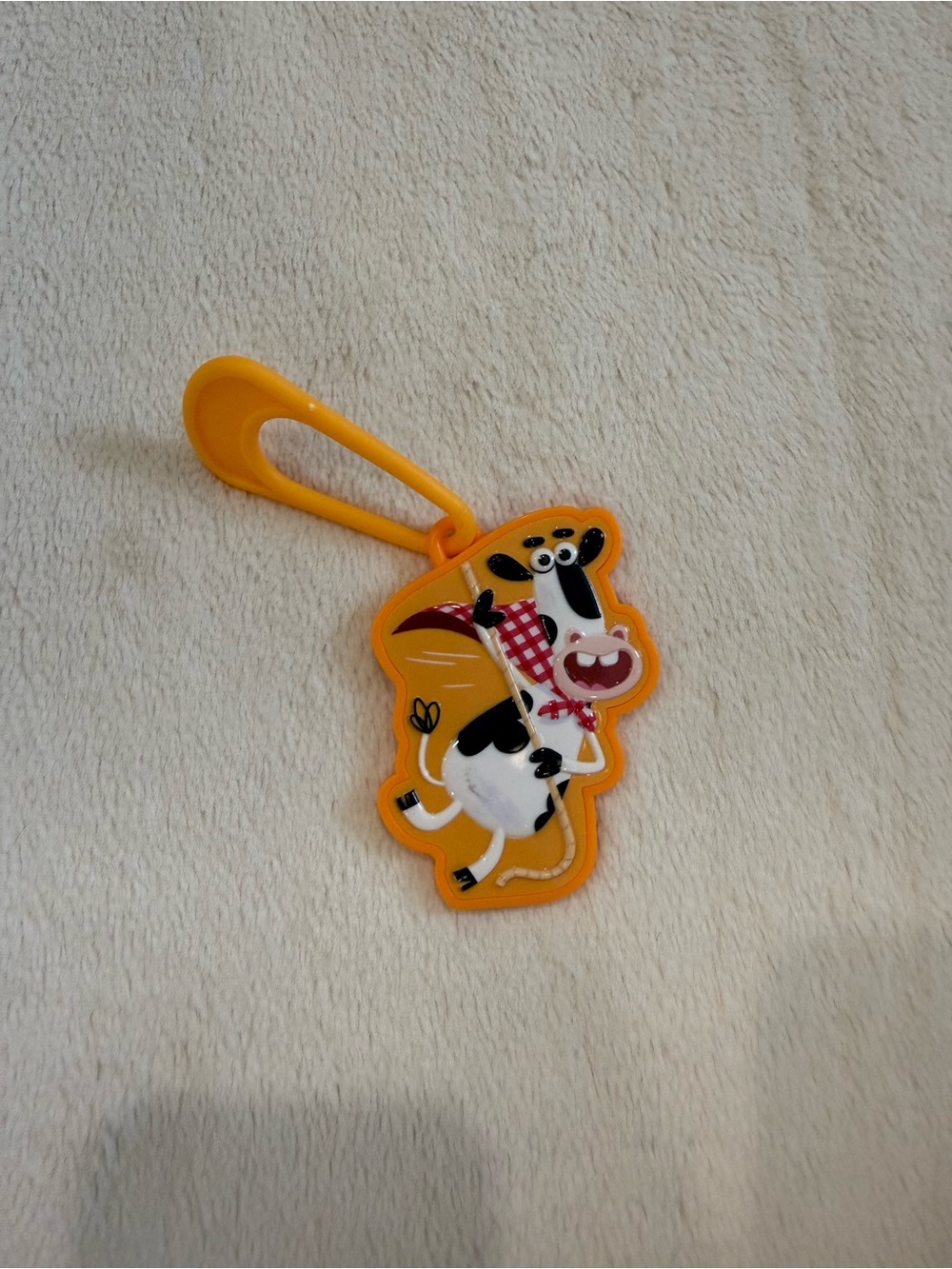 Chick-Fil-A Cow Keychain
